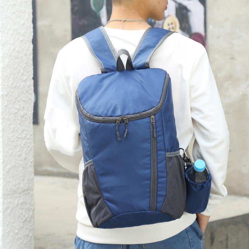 

Camping Hiking Backpacks 20L Lightweight Folding Backpack Water Repellent Bag for Women Men Cycling Climbing Traveling Backpack, Orange