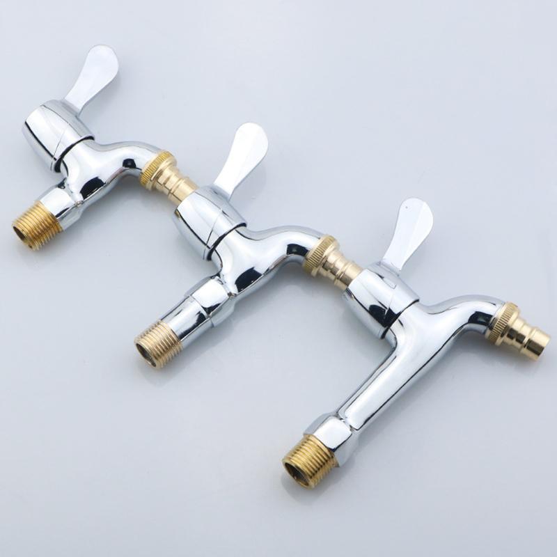 

Wall Mounted Bathroom Mop Tap Brass Faucet Single Cold Water Tape for Kitchen Sink Mop Pool Washing Machine Toilet Cold Bibcock