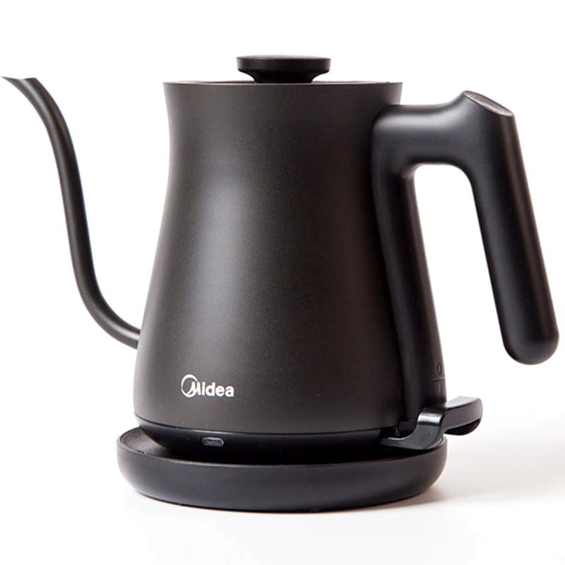 

220V Gooseneck Electric Heating Kettle Anti-Dry Household Slender Mouth Making Pot Stainless Steel Drip Coffee Kettle