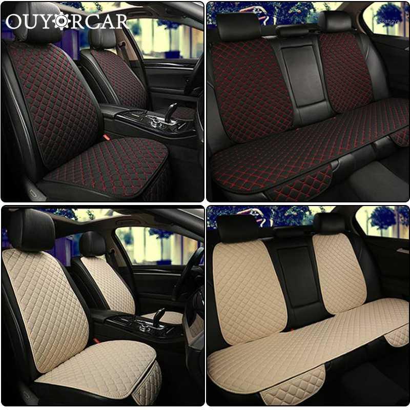 

Car Seat Covers Set Cushion Four Season General Mat Cover Car Anti-Slip Breathable For Home Automobiles Interior Accessories1