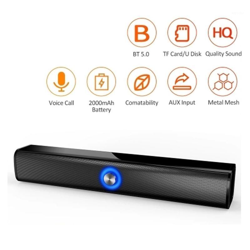 

HS-BT167 Wireless BT Speaker Sound Box Support AUX TF Card U Disk USB Powered Built-In 2000Mah Rechargeable Batteries Compatible1