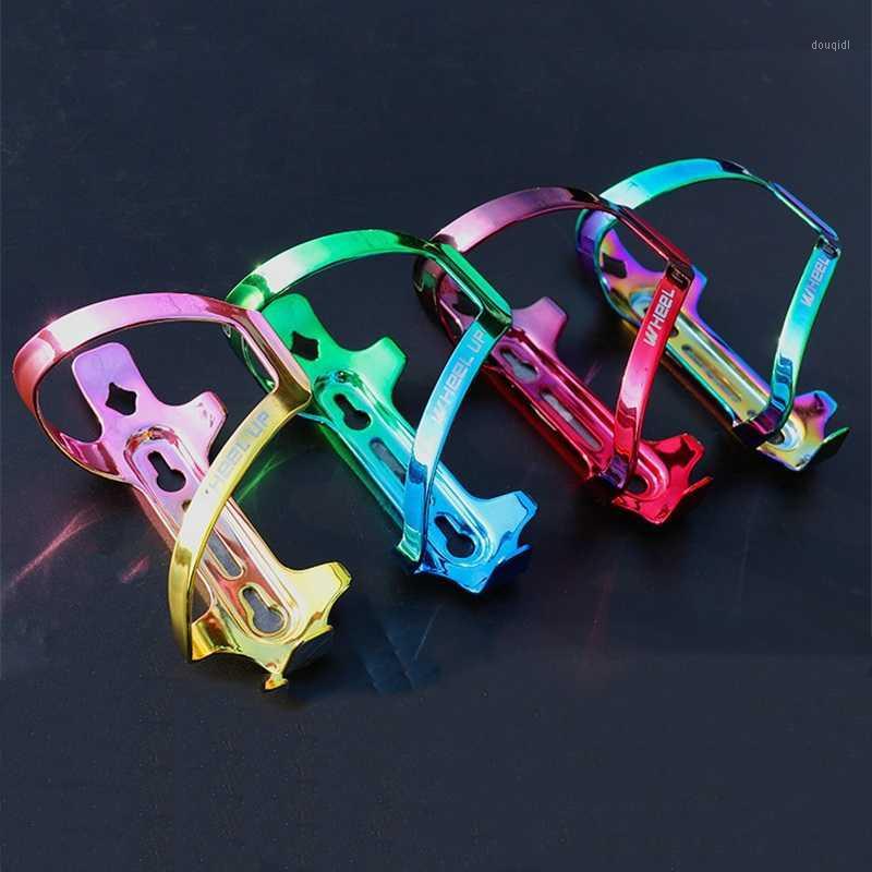 

Colorful Bicycle Water Bottle Holder High Strength Aluminum Alloy Rainbow MTB Road Bike Water Bottle Cage Cycling Accessories1