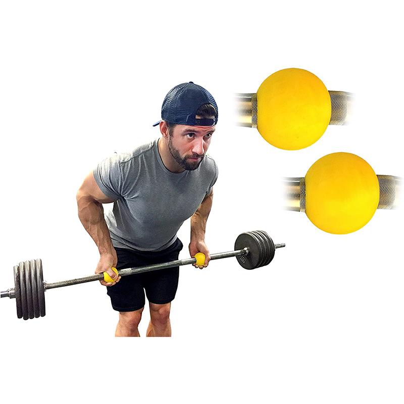 

Hot Barbell Grips Dumbbell Grip Round Thick Bar Handles Pull Up Weightlifting Support Anti-Slip Protect Pad for Home Gym