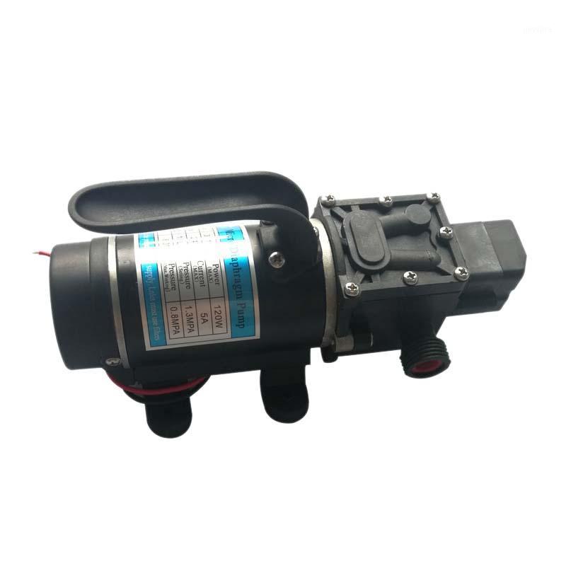 

Electric 12V 120W 130Psi 10L / Min Water Film High Pressure Self-Priming Pump Automatic Switch Return Pump For Garden1