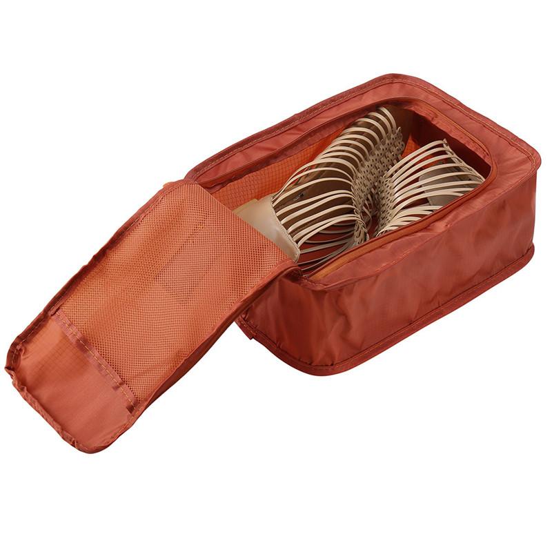 

Waterproof Shoes Bag Pouch Storage Travel Bag Portable Tote Organizer Cover Laundry Dustproof Solid Color Cover Storage