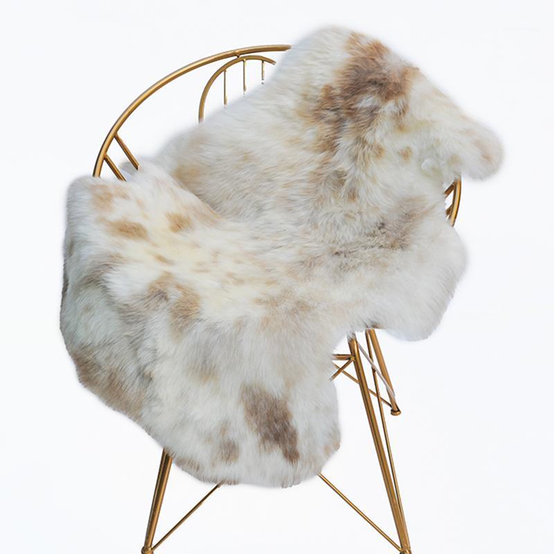 

Blankets CX-D-151H 70x100cm 1P Natural Color Australian Sheep Carpet For Living Room Bedroom Area Rugs Fur Blanket