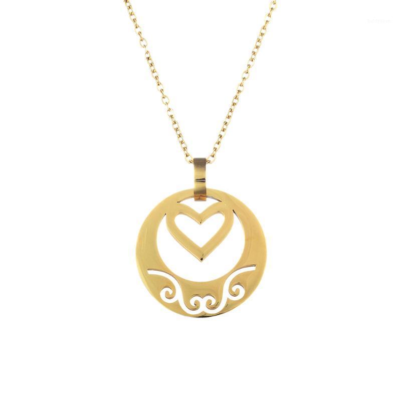 

031 Jewelry Set For Women Silver & Gold Color Round Design Necklace Stud Earrings Party Jewelry 20201, As pic