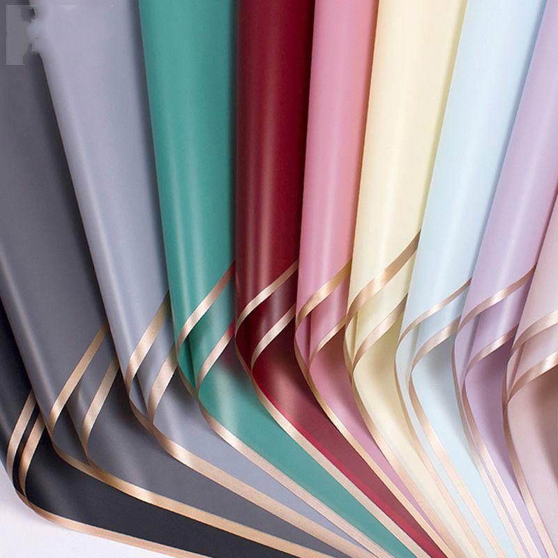 

Flower Wrapping Paper Phnom Penh Jelly Film Matte Paper Bouquet Wrapping Flower Translucent Waterproof Gift Box Packaging