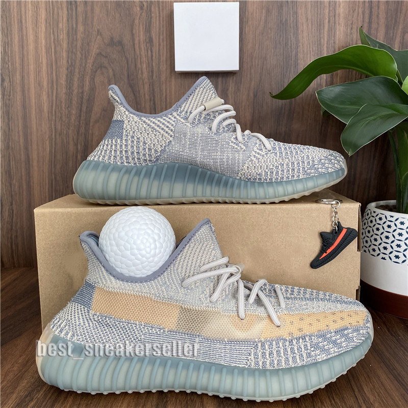 

High Quality 2020 Kanye West Israfil Cinder Running Shoes Black Reflective Beluga Oreo Static Reflective Men Women Runner Racer