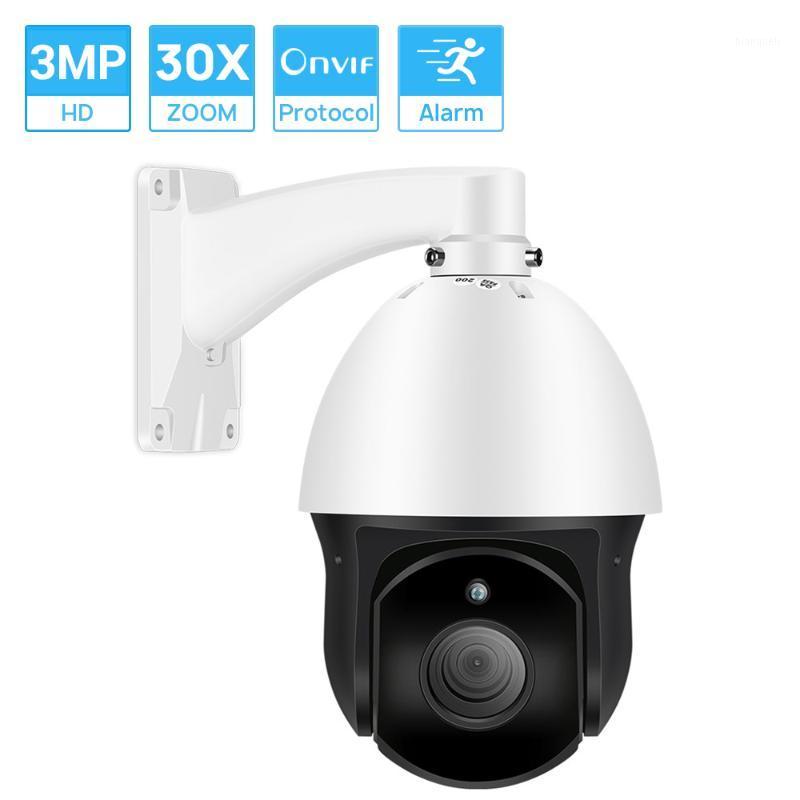 

Hamrolte H.265 3MP PTZ IP Camera 30xZoom Mini Speed Dome Camera Max 80M IR Distance Waterproof Outdoor XMeye ONVIF IP1