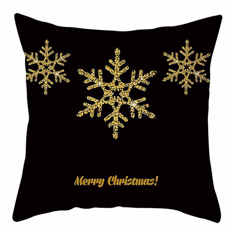 

Cushion/Decorative Pillow Christmas Cushion Cover Decorative Sofa Case Seat Car Home Decor Throw Pillowcase Decoration For