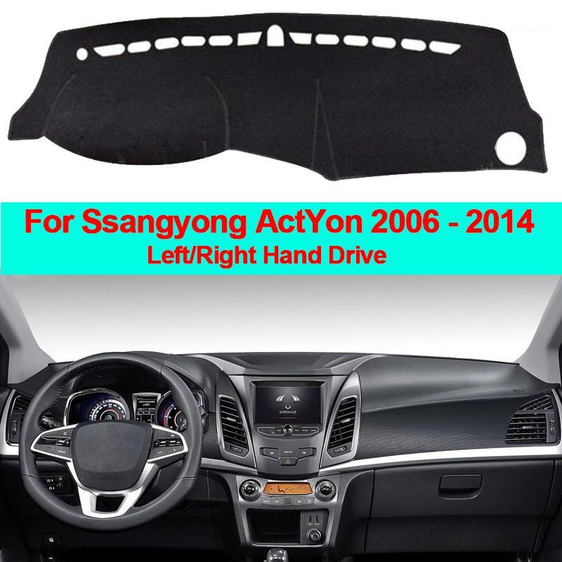 

Car Dashboard Cover Carpet For Ssangyong ActYon 2006 2007 2008 2009 2010 2011 2012 2013 2014 Auto Sun Shade Dash Board Cover1