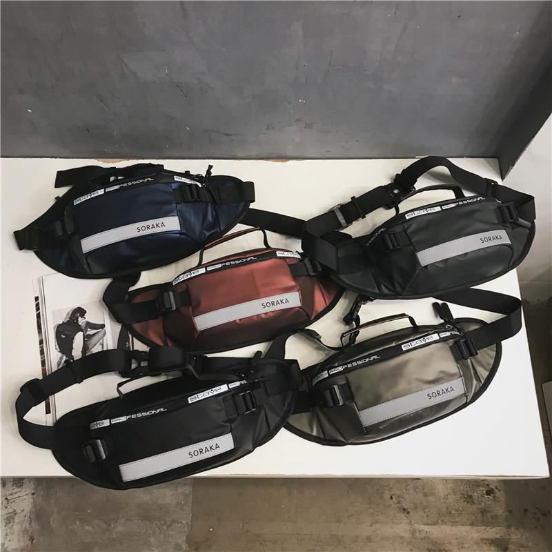 

Cross Body Bags Shoulder Bag Cross Body Bag Bandolera Hombre Bags Bolsa Cintura Hip Banano Mujer Sac Moto, Sky blue