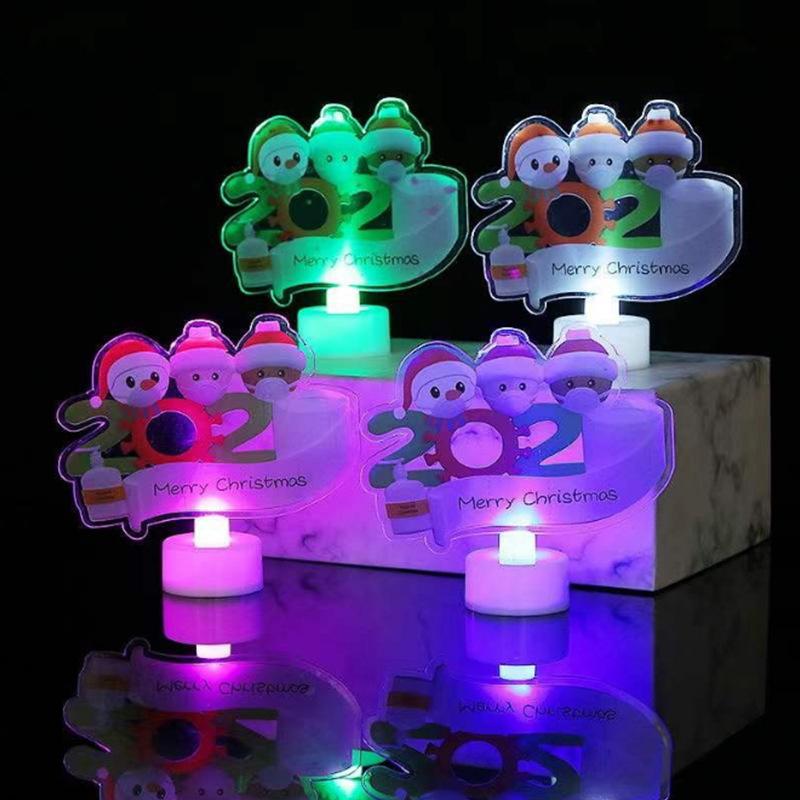 

Newly Colorful LED Decorative Lights New Year Christmas Decorations Ornament Family Party Supplies Home Decor TE889