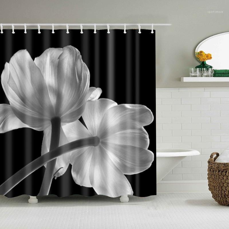 

Waterproof Shower Curtain with Hooks Green Scene Bathroom Curtains High Quality Bath Bathing Sheer for Home Decorations1