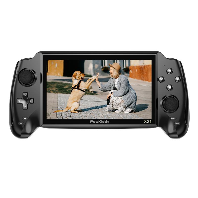 

POWKIDDY X21 Portable Retro Handheld Bulit-in 3000 Game 7.0 Inch HD Screen Music/Video Player Children's Gift