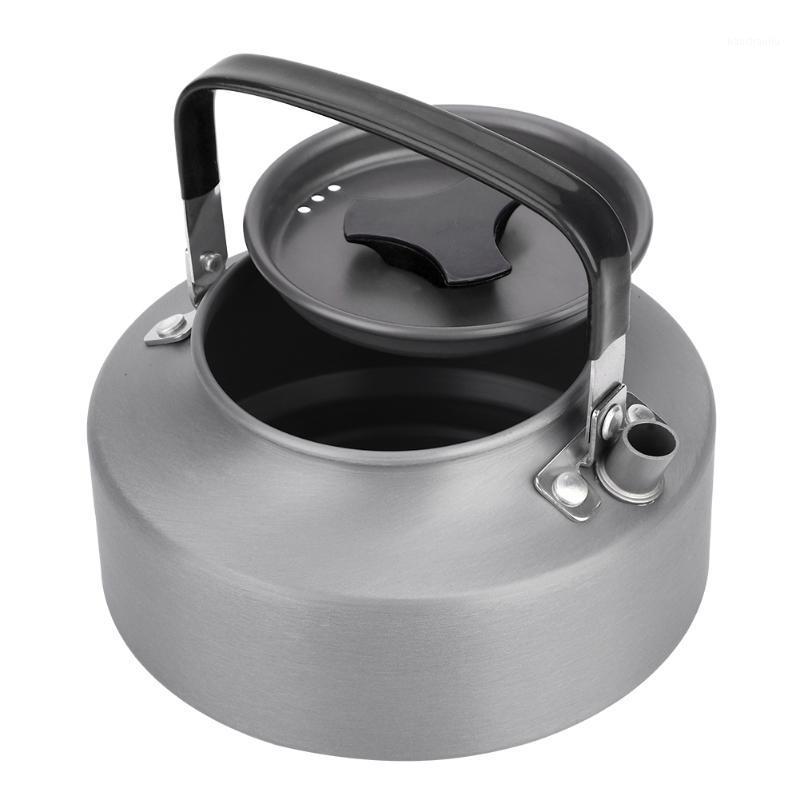 

Outdoor 1.1L Aluminum Teapot Camping Kettle Outdoor Coffee Kettle Camping Tableware Travel Tableware Picnic Set1