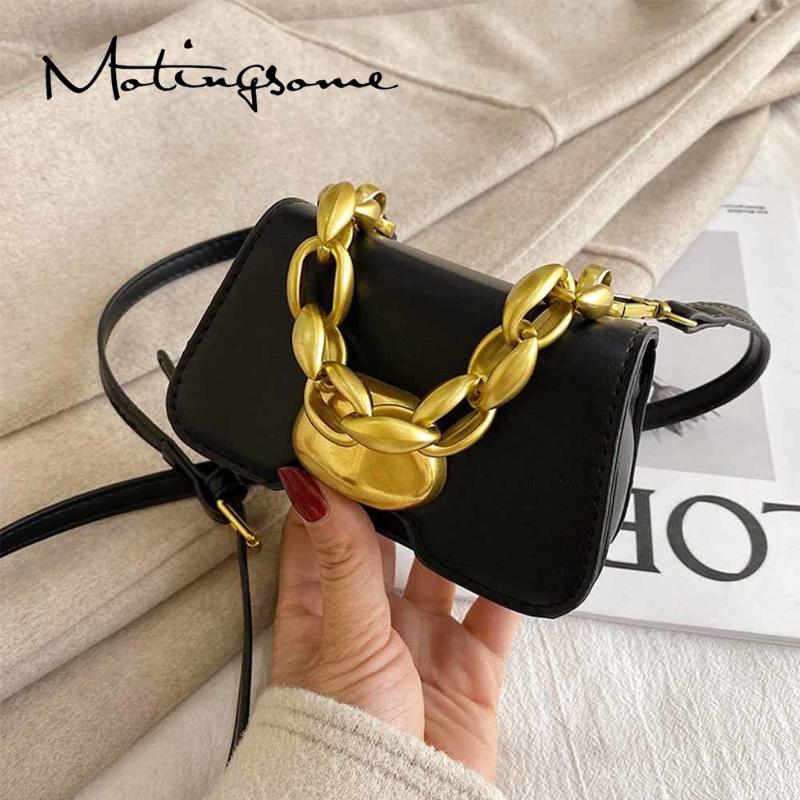

Mini Women Shoulder Bag Extra Small Handbag for Female Handbags and Purses Luxury Designer Bags with Chains Crossbody 2021 New, Black bag