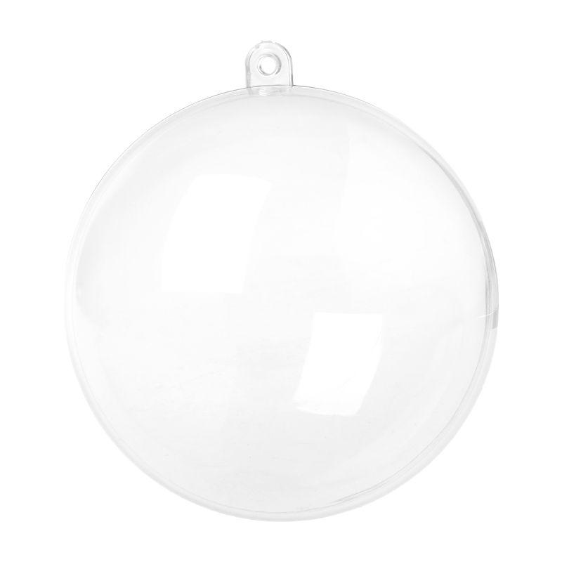 

Exquisite Clear Bauble Hanging Hollow Drop Ball Wedding Party Ornaments Dia 10cm