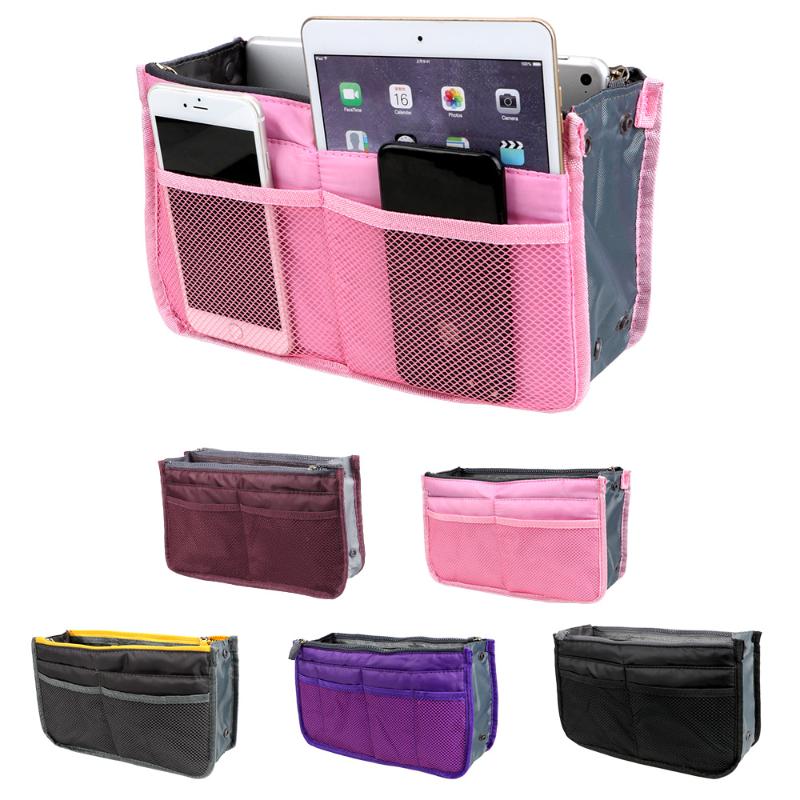 

Storage Bag Travel Organizer Home Storage Portable Beauty Pouch Reusable Foldable Female Tote Cosmetic Bag