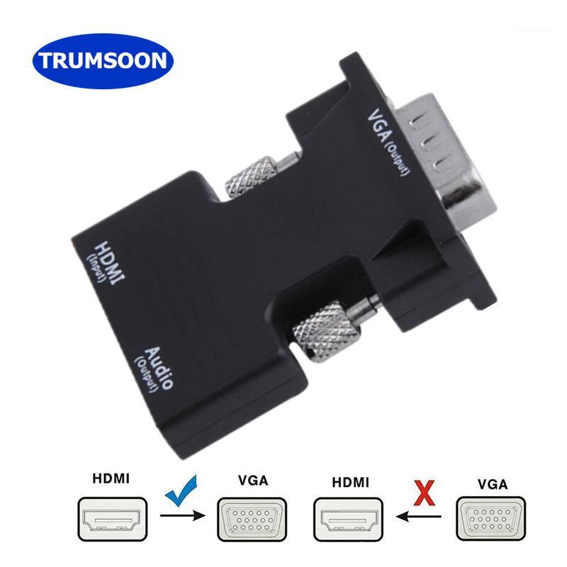 

Trumsoon to VGA 2VGA with Audio Cable 1080P Adapter for Projector PC PS4 DVD HDTV Monitor Laptop1