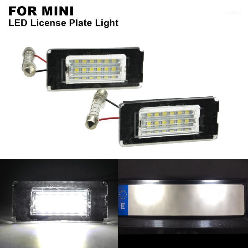 

Emergency Lights 2x White LED License Plate Light Car Number For MINI R56 Hatchback R57 Convertible R58 Coupe R59 Roadster 111