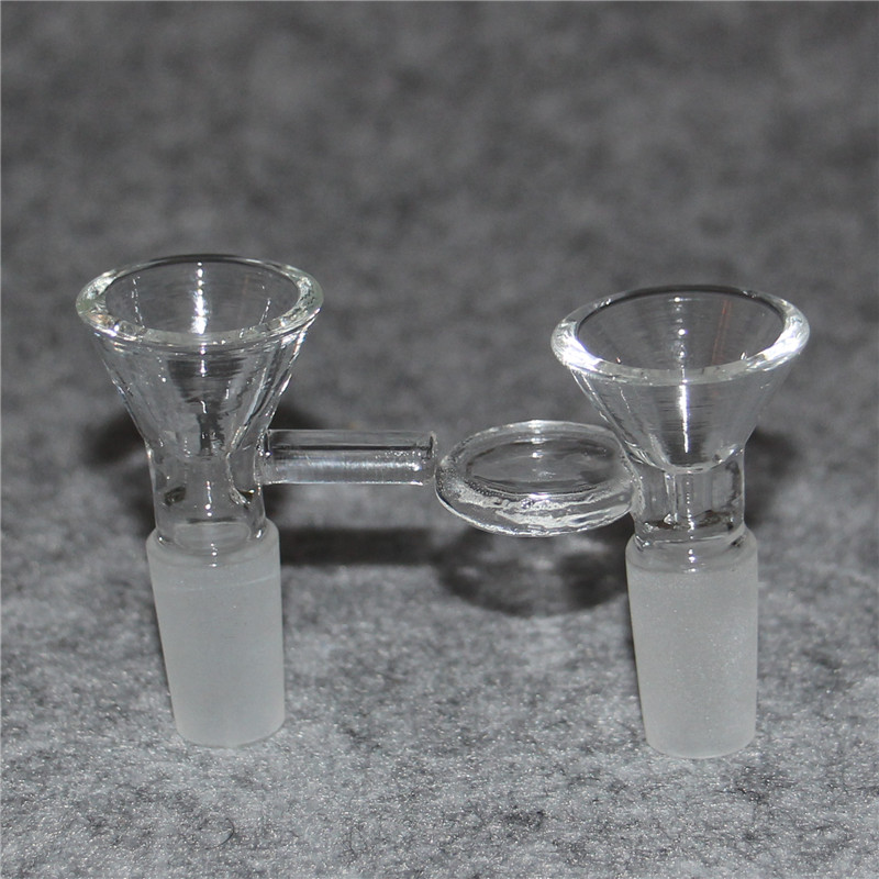 

Galss Adapter Converter for Glass Bong hookah 14mm 18mm Female To Male Quartz Banger Bowl Thick Forsted Pyrex Glass Water Pipes