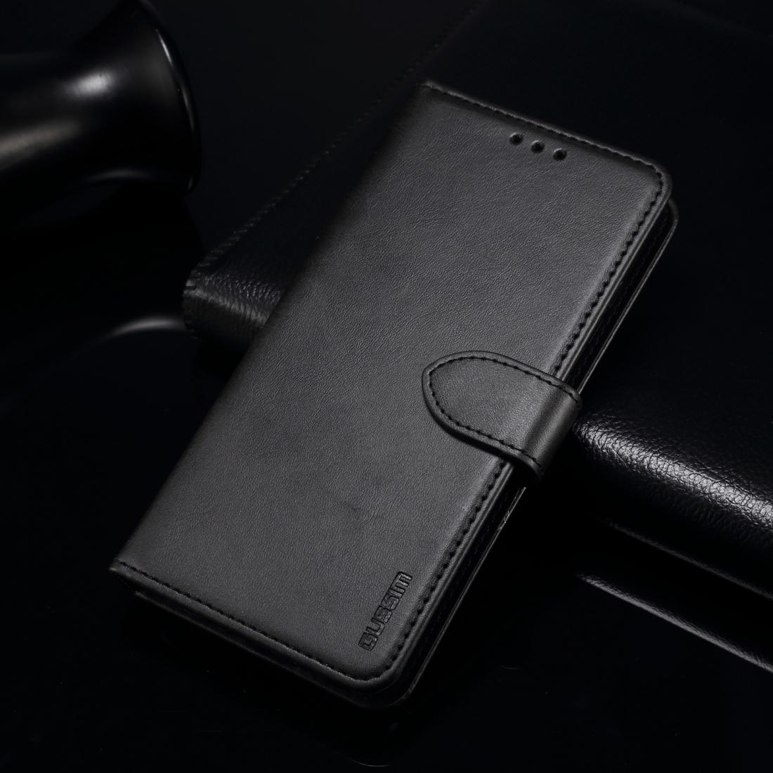 

For Huawei P40 Pro GUSSIM Business Style Horizontal Flip Leather Case with Holder Card Slots Wallet