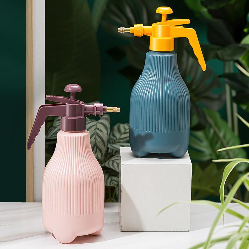 

Color Block Plants Flower Watering Pot Spray Bottle Sprayer Plants succulents Watering Can Sprinkling Kettle Garden Supplies, Blue