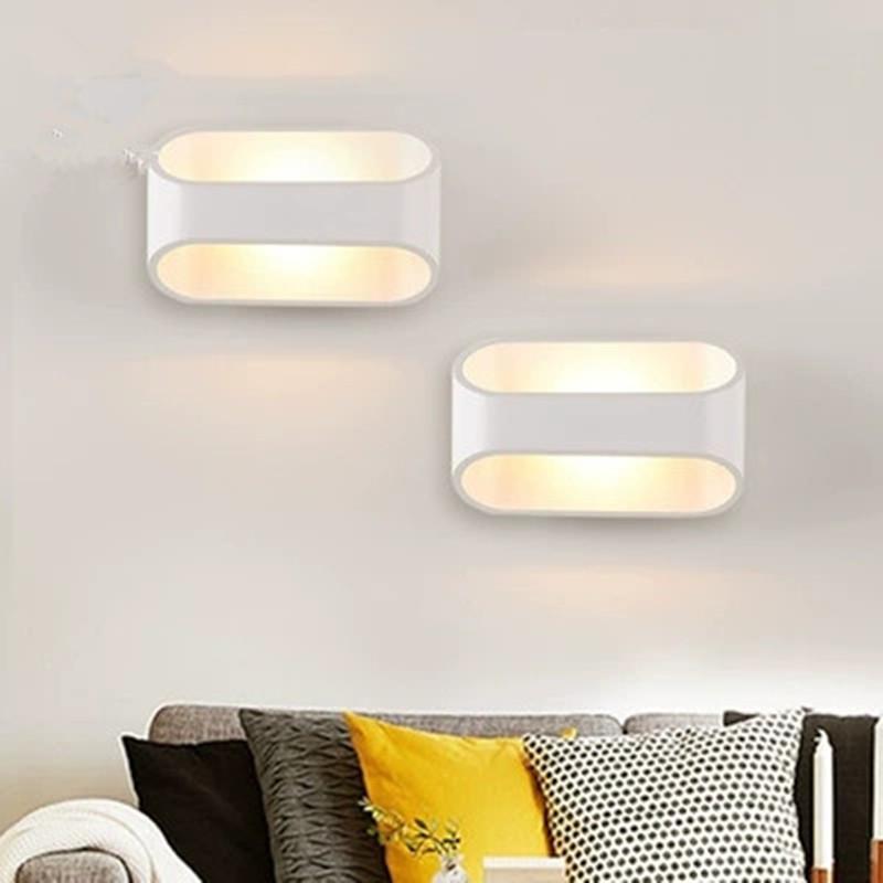 

Led Modern Wall Lamp aluminu Sconce AC90-260V wall lamp For Bedroom Applique Murale Luminaire Mirror Light