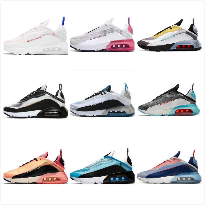 

Brushstroke Chile red 2090 mens running shoes laser blue black anthracite be true neon speed yellow 2090s men women trainers sports sneaker, 22
