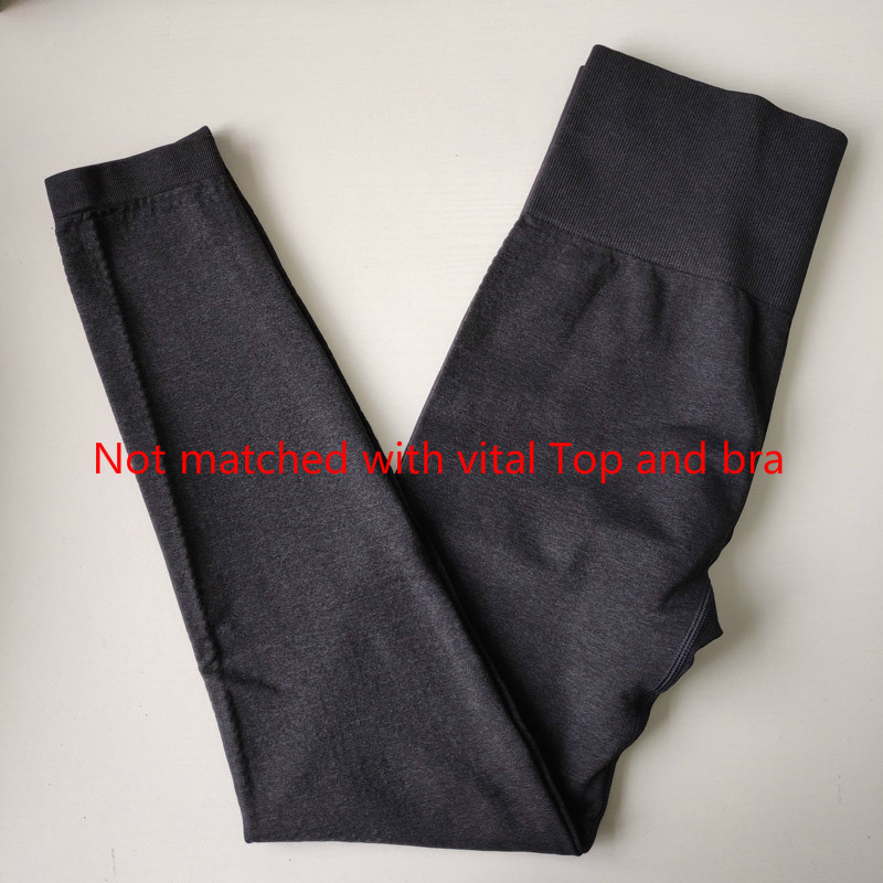 

2021 Women New Vital Gym Seamless Yoga Pants Girl Sport Leggings S8cx, Black