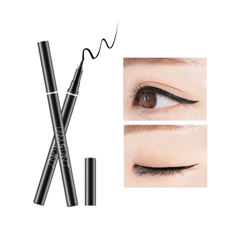 

1pcs Liquid Eyeliner Pencil Long Lasting Quick-drying Waterproof Natural Liner Pen Ladies Makeup Cosmetics Dropshipping, Black