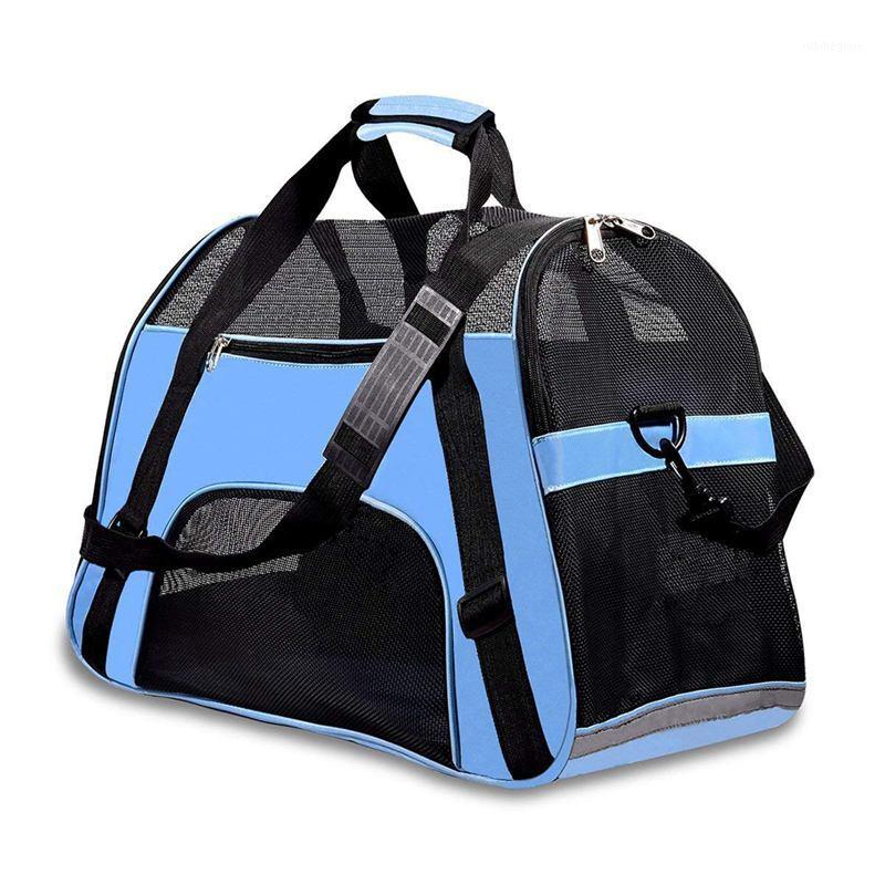 

Pet Travel Carriers Soft Sided Portable Bags Dogs Cats Airline Approved Dog Carrier(2020 Upgraded Version)1