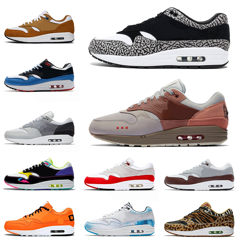 

High Quality 2021 New 1 Sport Running Shoes mens womens Elephant Premium White Red Triple Black Sneakers Trainers 36-45, D4 36-45 script