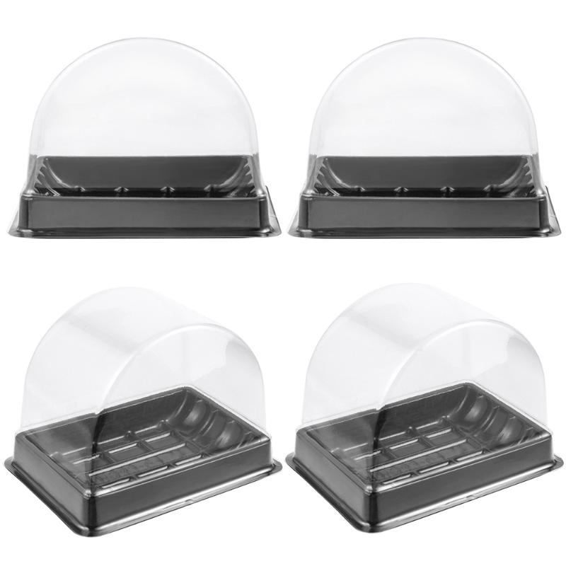 

30 Pcs Transparent Cake Blister Box Cake Pastries Box Bake Packaging with Lid