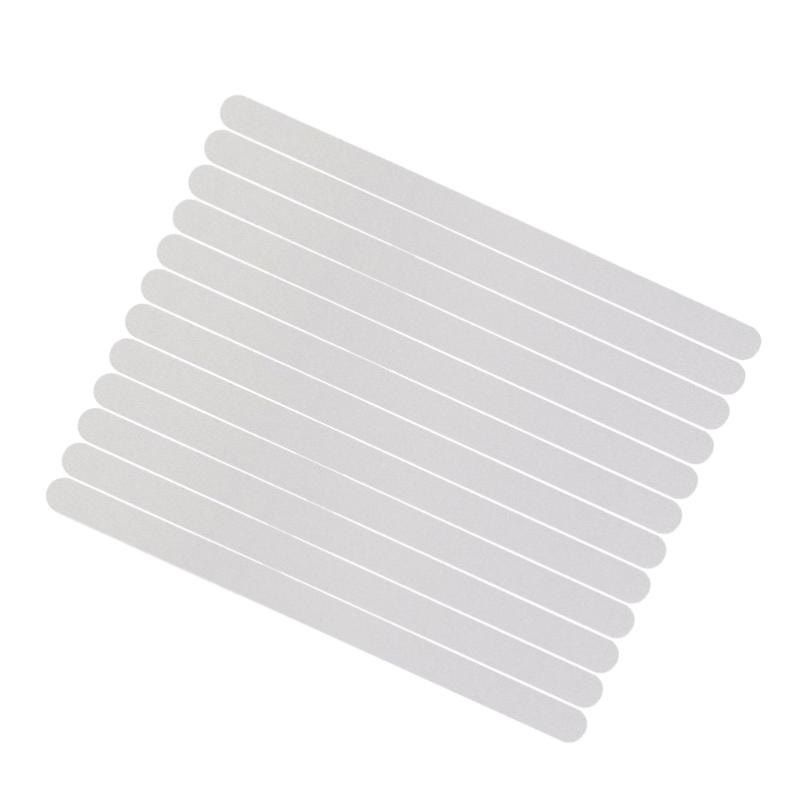 

24pcs Anti-slip Strips Transparent Shower Stickers Bath Safety Strips Non Stickers for Bathtubs Showers Stairs Floors (2c