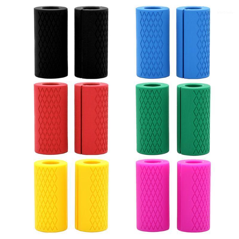 

Dumbbell Fat Barbell Grips Bar Handle Weightlifting Support Silicone Protect Pad for Working-out Comfortable Decor1