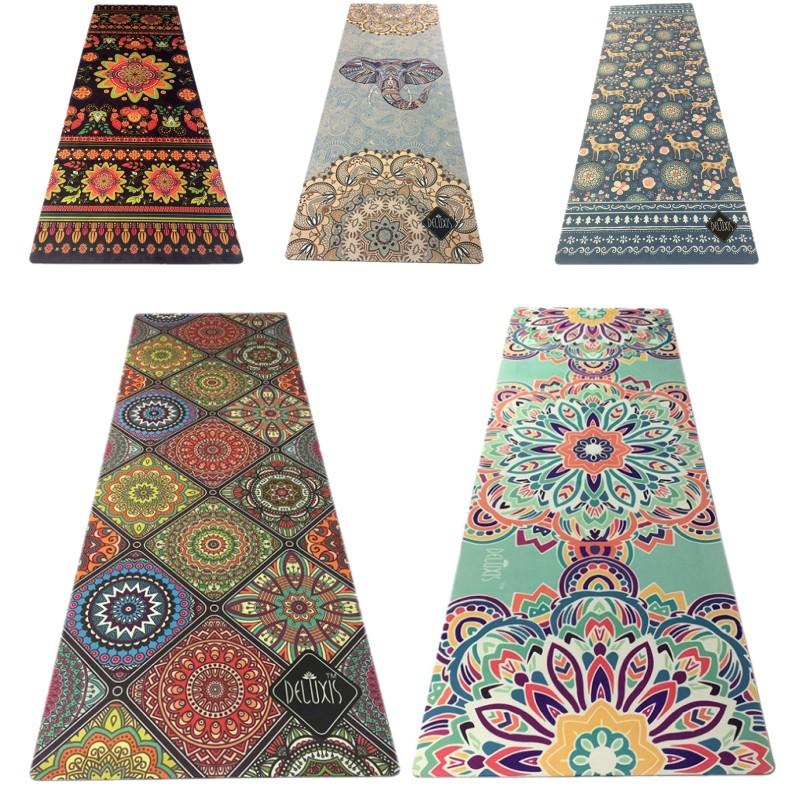 

3KG high quality Natural rubber Yoga Mat 3.5mm Fitness Mat TPE Yoga Sport Gymnastics Mats Pad Yogamat pattern, Black