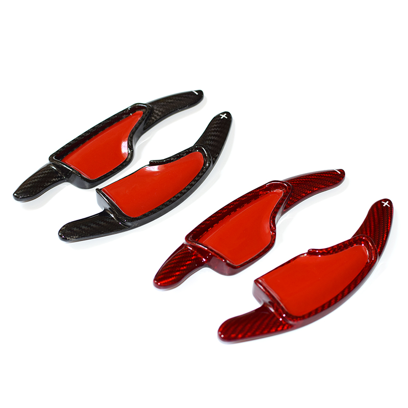 

For Chevrolet Camaro Steering wheel shift paddles modified Camaro Hornet carbon fiber interior trim