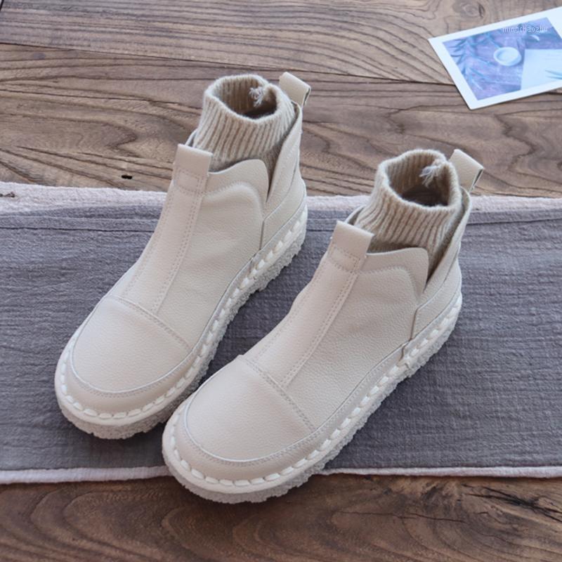 

new 2020 autumn/winter wool lined boots1