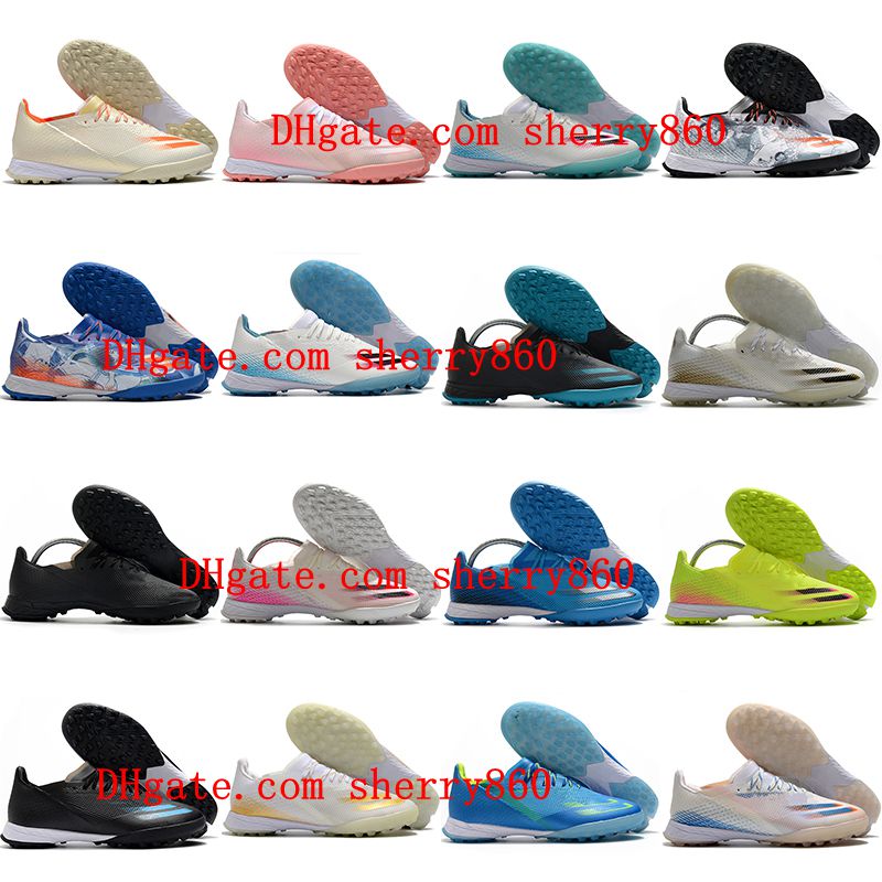 

2021 quality mens soccer shoes X Ghosted .1 TF turf football boots scarpe calcio arrval, As picture 9