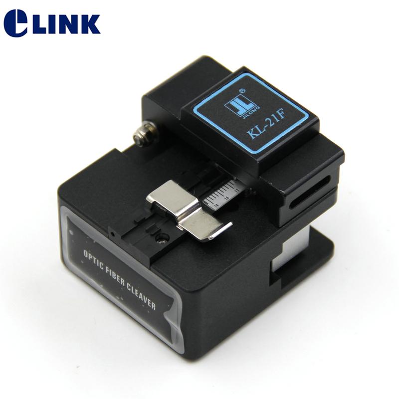 

Optical Fiber Cleaver KL-21F 21M High Precision 125um Bare fiber diameter for single core and ribbon ELINK