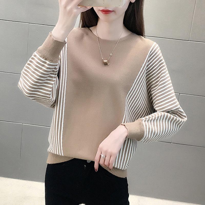 

Women Cotton Pink Hooded O-Neck Casual Long Sleeve Women' Sweater black