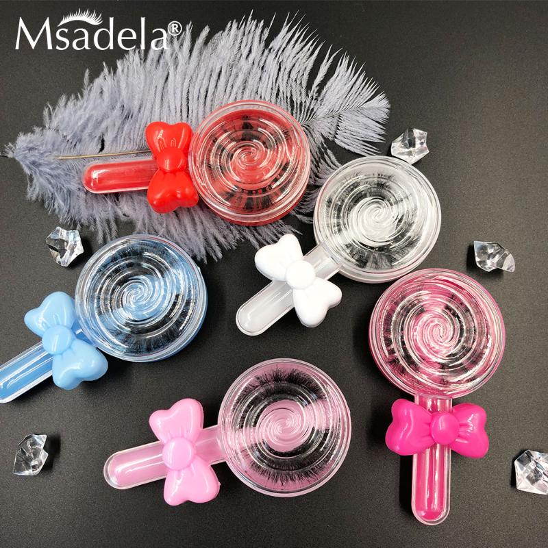 

Mink Eyelashes Transparent Packaging 25mm Lashes Natural Dramatic Volume Women Eye Makeup Tools Handmade Lashes Packing Boxes