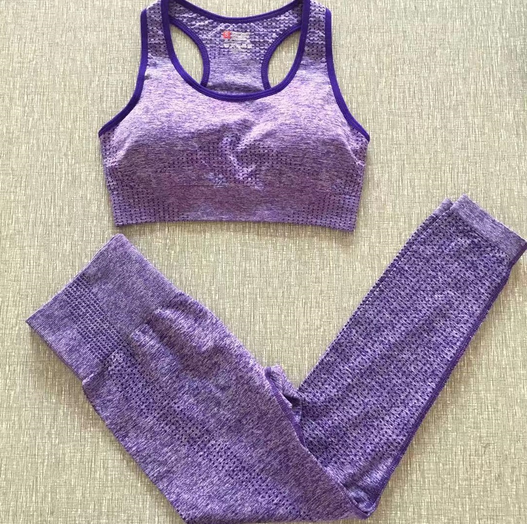 

April Grass Designer Womens grils Yoga Suit bra long pants 2 pcs Sportwear Tracksuits Fitness Jumpsuit Sport Clothes running outfits indoor, Red