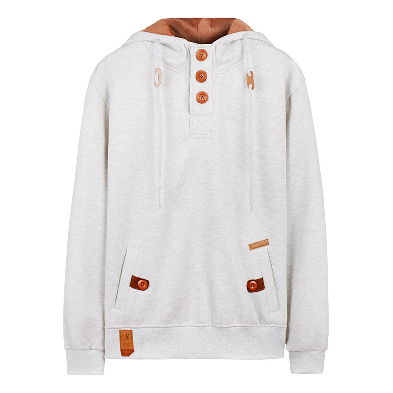 

2021 Sweat Streetwear Cardigan Hoodies New Man Fashion Hood Mantle Five Colour Jacket 1 P8TN, White