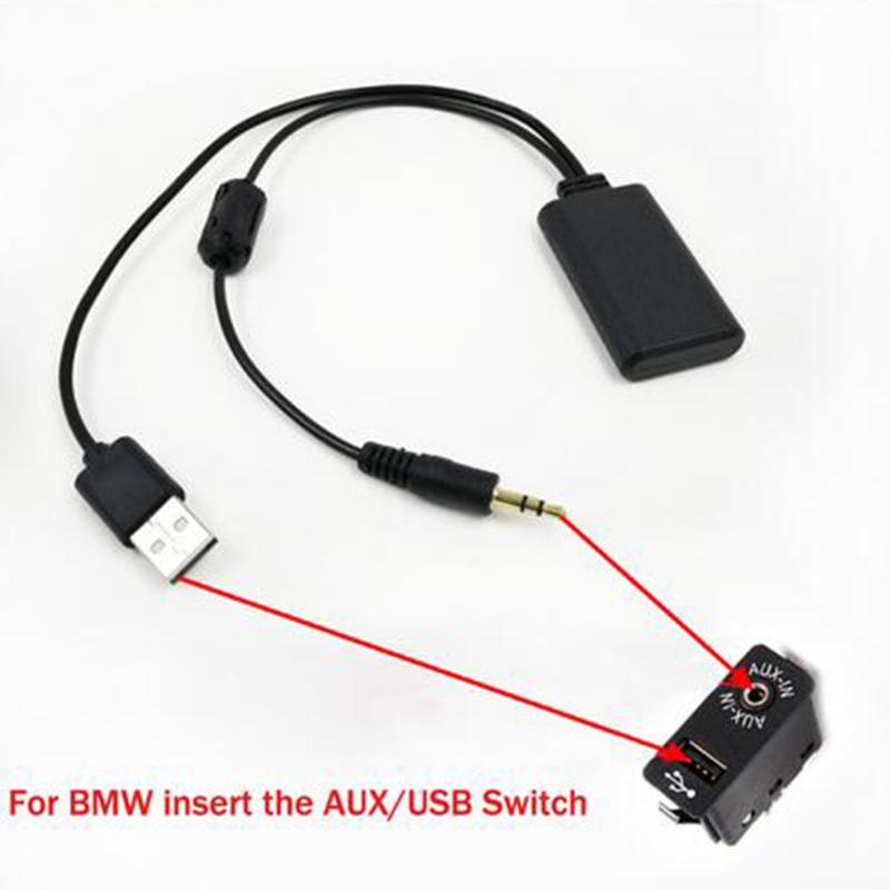

3.5MM Audio Adapter For Black Bluetooth5.0 For E90 E91 E92 E93
