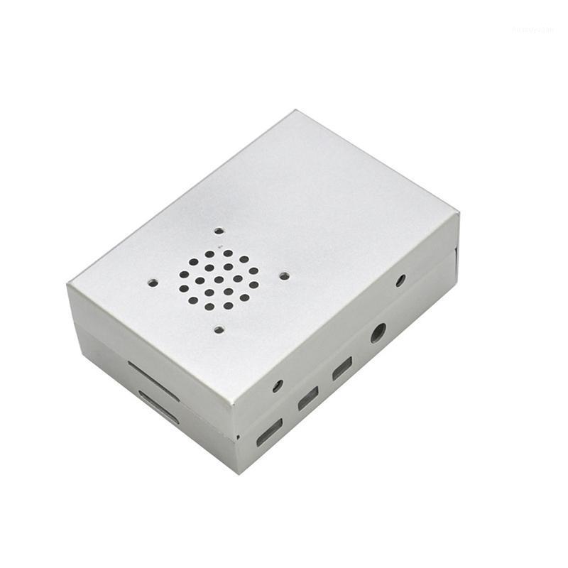 

for Raspberry Pi 4 Case, Aluminum Alloy Metal Case for Raspberry Pi 4 Cooling Fan Heatsinks1