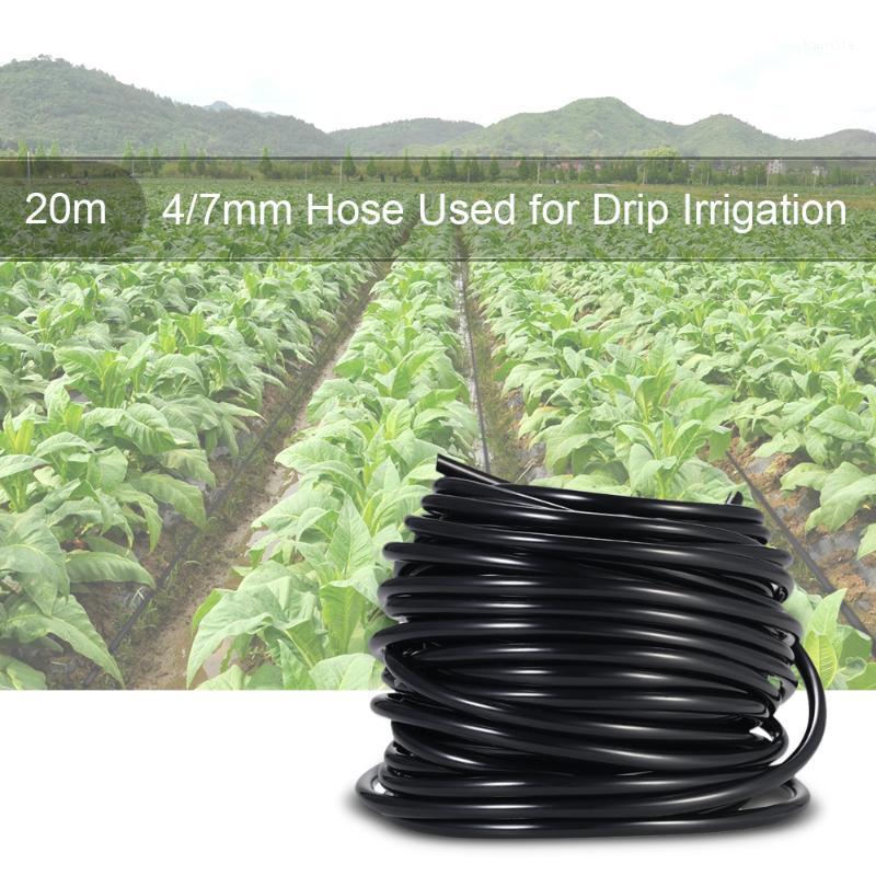 

Drip Irrigation System Pipe Watering Tubing Hose Pipe for Home Garden Yard Lawn Landscape Plants Flowers Water Supply 20/50m1, Black